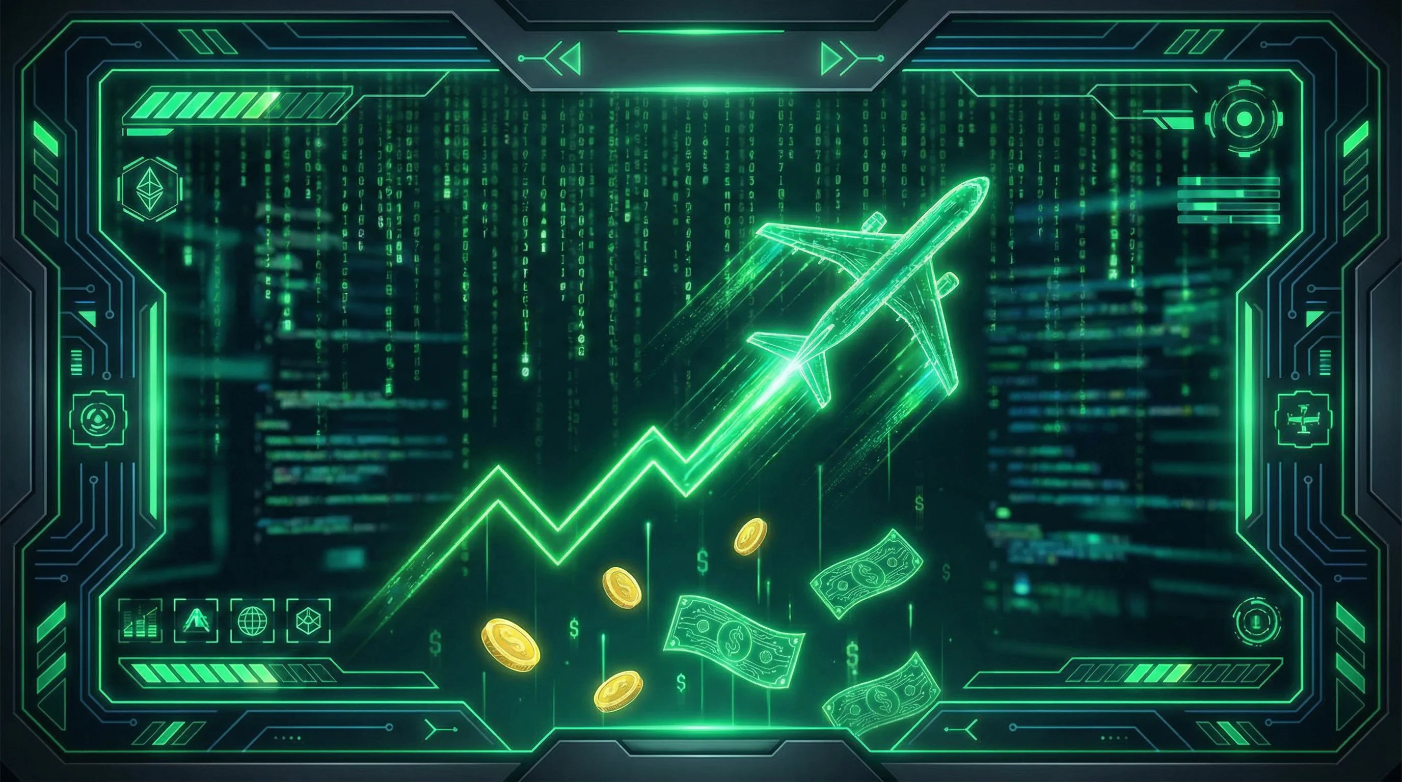 Juego Aviator con avión ascendiendo y multiplicador creciente en Rivalobet App México